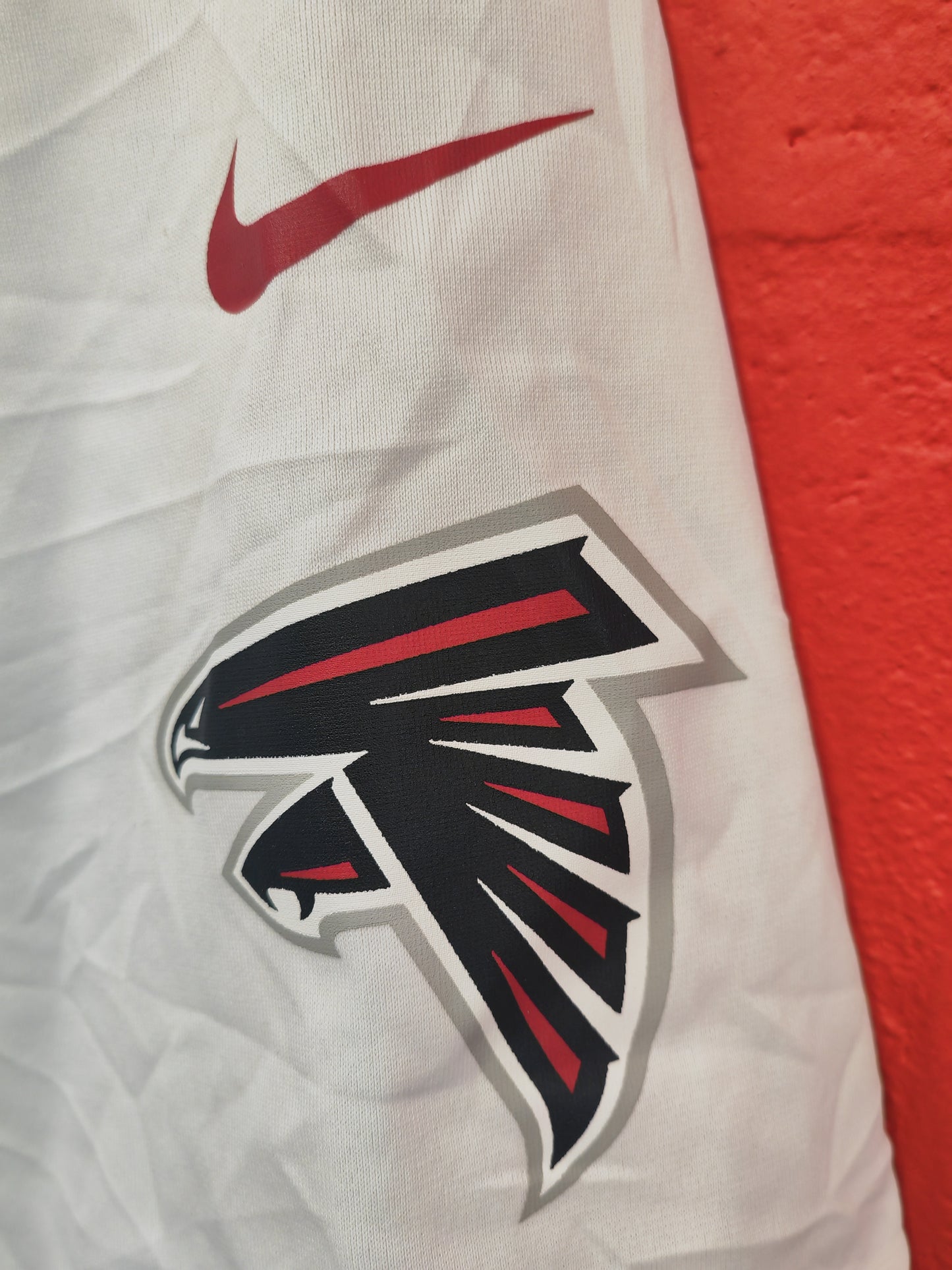 Nike Atlanta Falcons NFL Jersey, #8 Pitts, White, Size Large