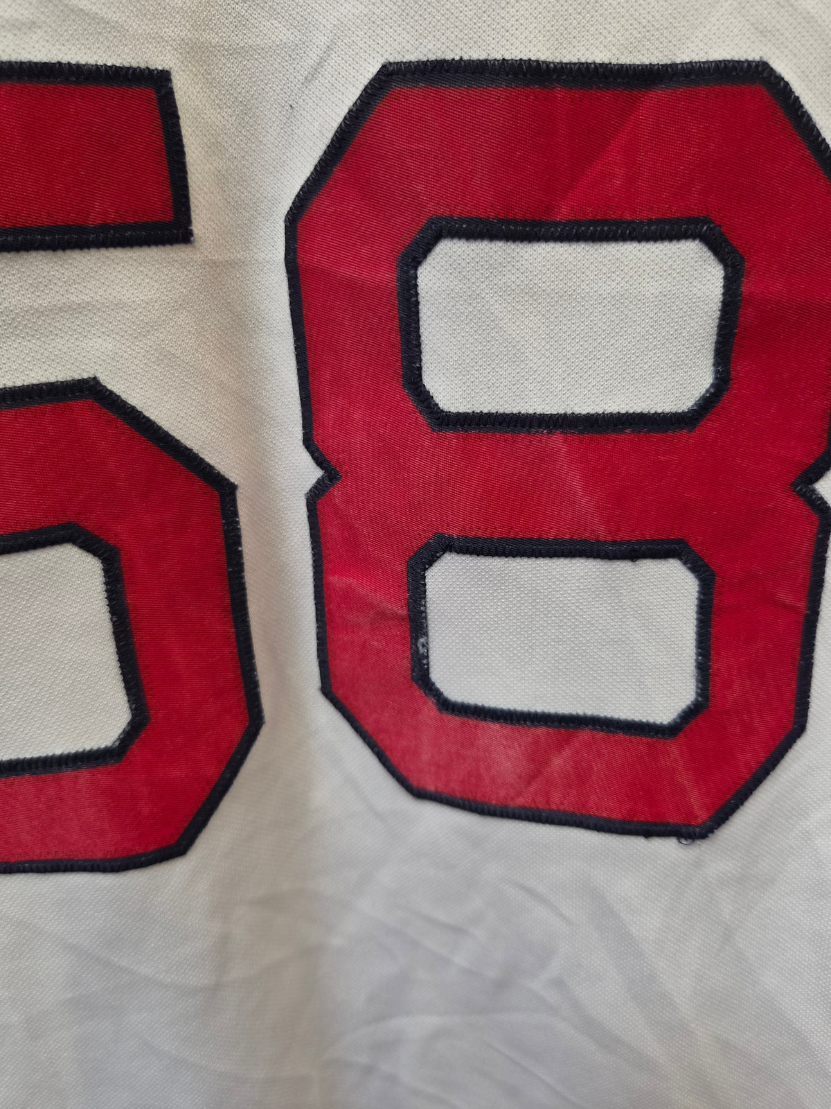 Youth Majestic Boston Red Sox Baseball Jersey, #58 Papelbon, White, Size YL