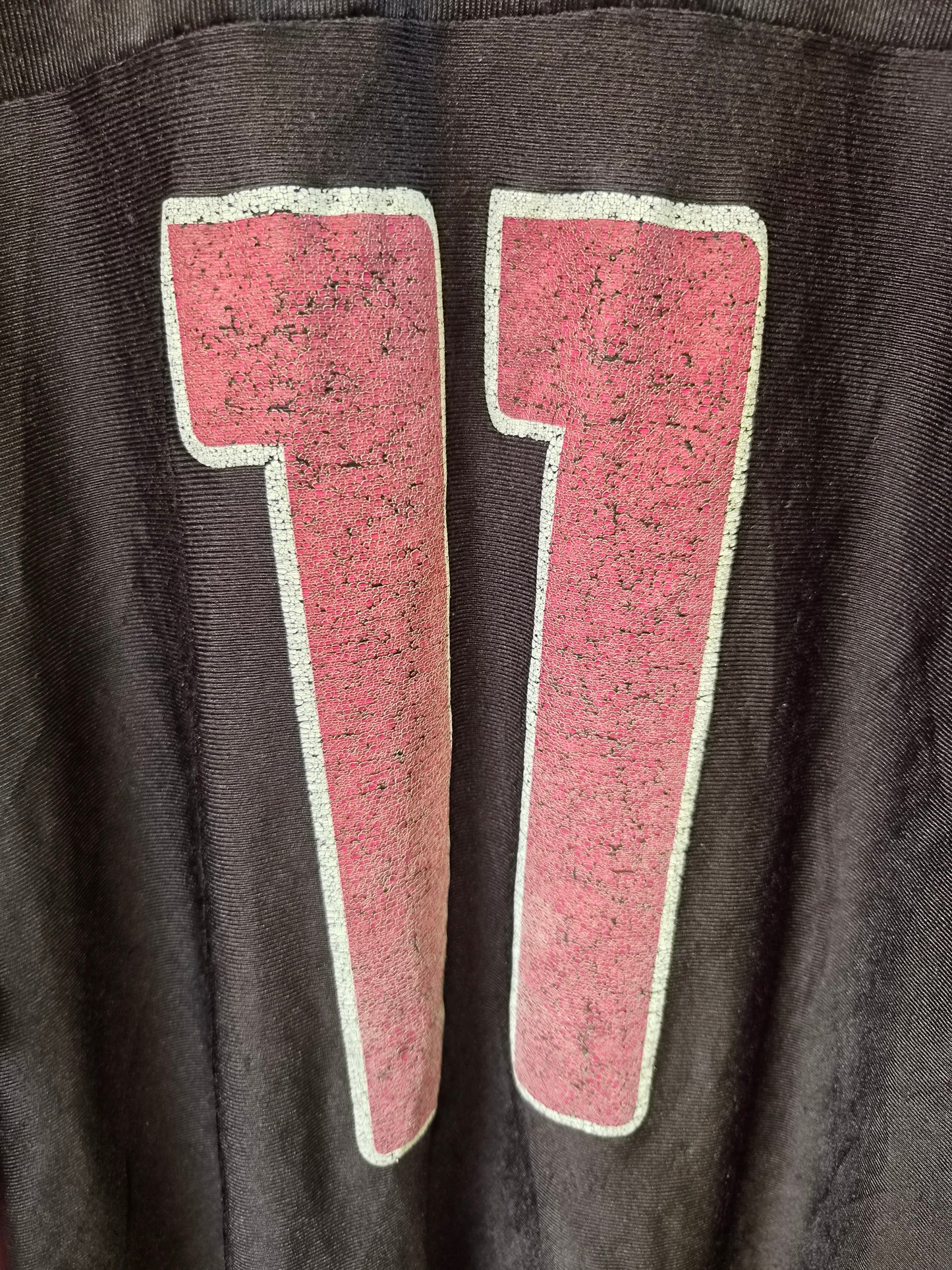 NFL Apparel Arizona Cardinals Jersey, #11 Fitzgerald, Black, Size XXL
