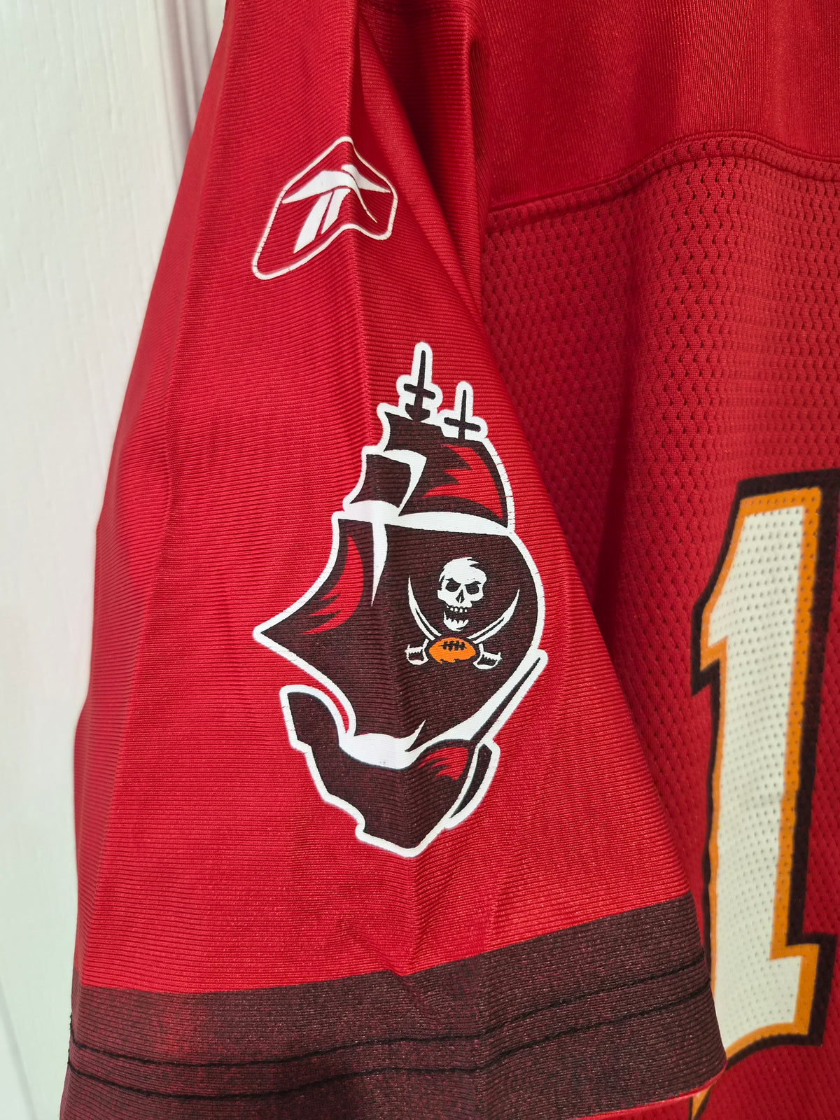 Reebok Tampa Bay Buccaneers NFL Jersey, #19 K.Johnson, Red, Size Large