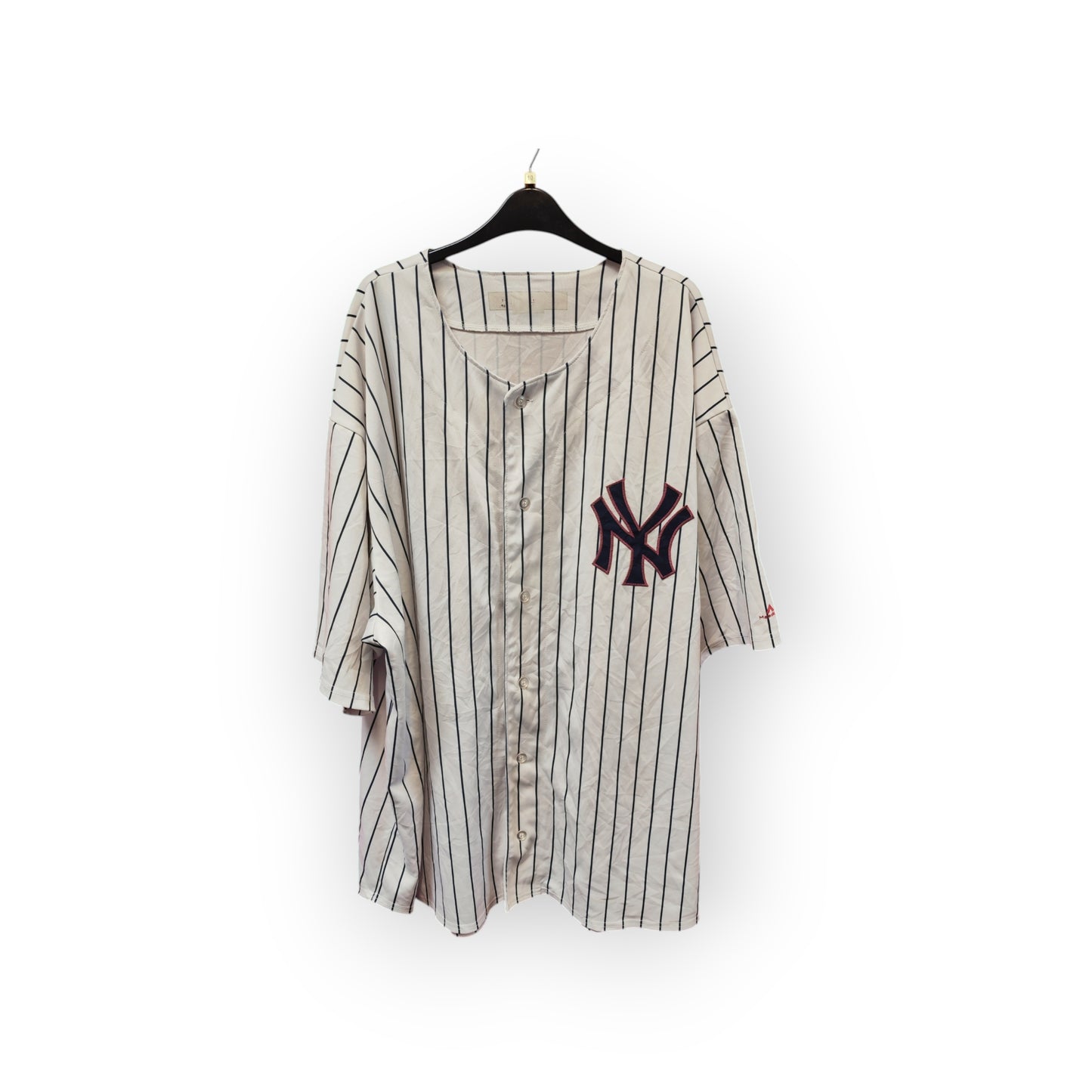 Majestic New York Yankees MLB Jersey, White, Size XXL/XXXL
