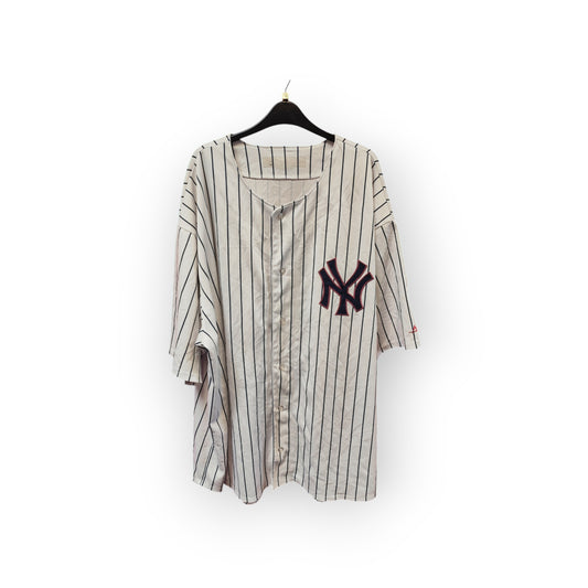 Majestic New York Yankees MLB Jersey, White, Size XXL/XXXL
