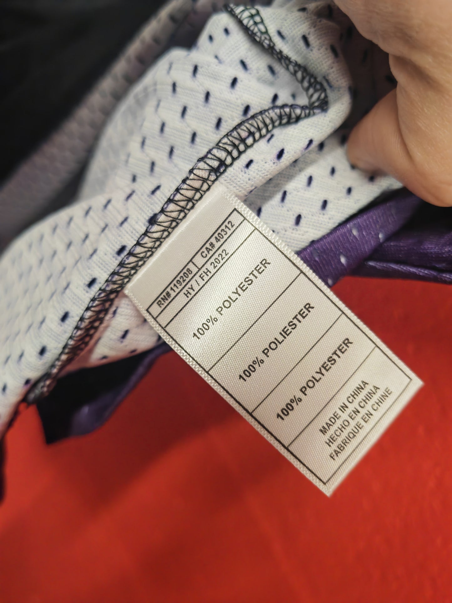 Mitchell & Ness Phoenix Suns 1996/97 Split Jersey, #13 Nash, Purple/Black, XL