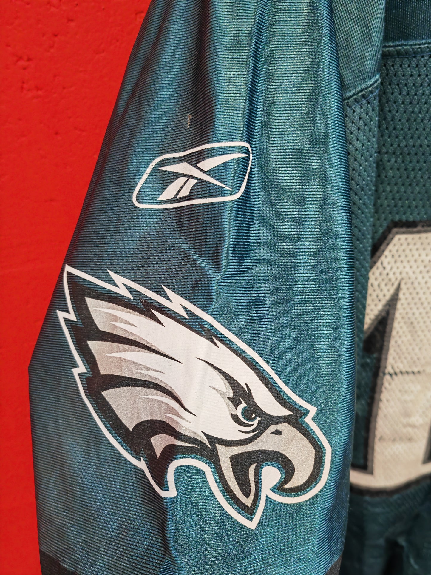 Reebok Philadelphia Eagles NFL Jersey, #10 Jackson, Green, Size Large