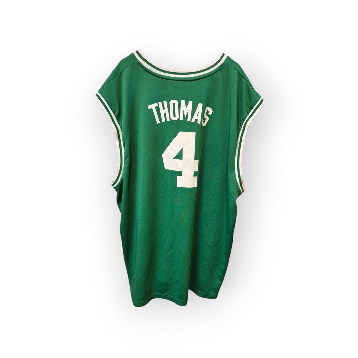 Adidas Boston Celtics NBA Basketball Jersey, #4 Thomas, Green, Size XXL