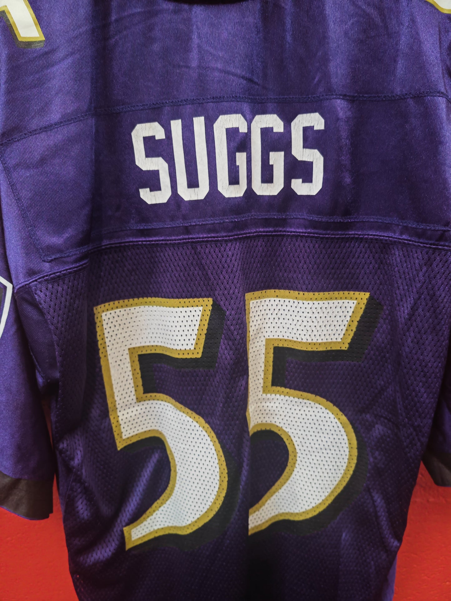 Reebok Baltimore Ravens NFL Jersey, #55 Suggs, Purple, Size Medium