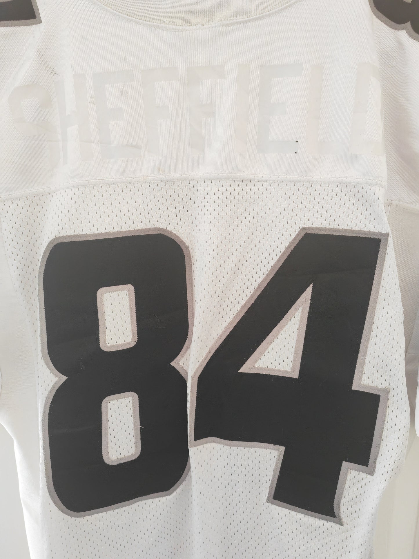 Wilson Peoria Pirates Game Worn Arena Football Jersey, #84 Sheffield, 46 M/L