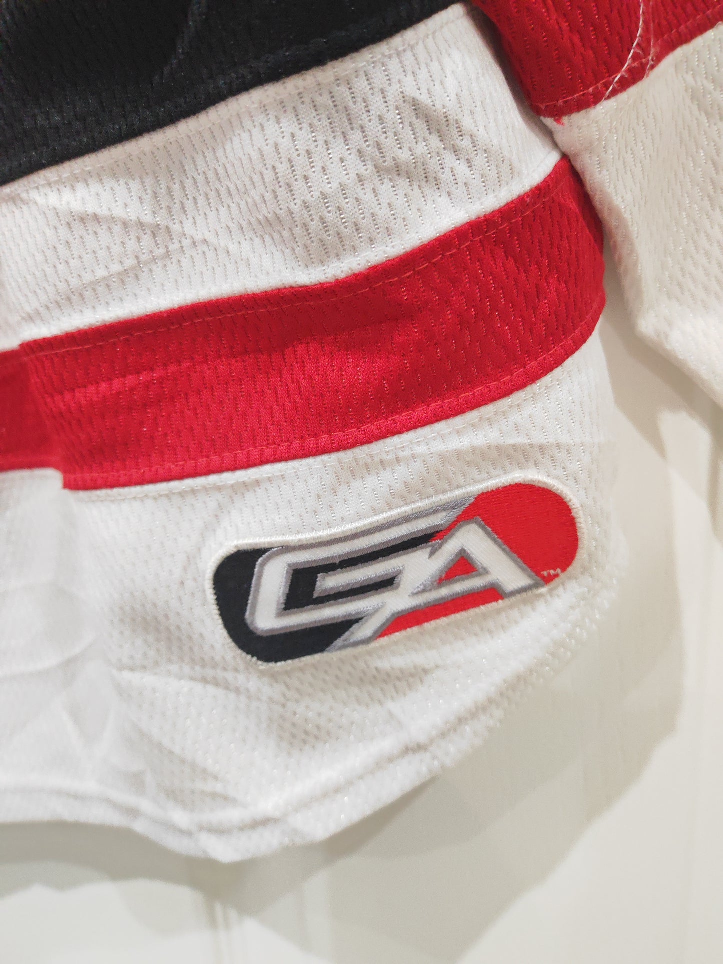 Youth Gemini St. Cloud State University Hockey Jersey, White, Size YXL