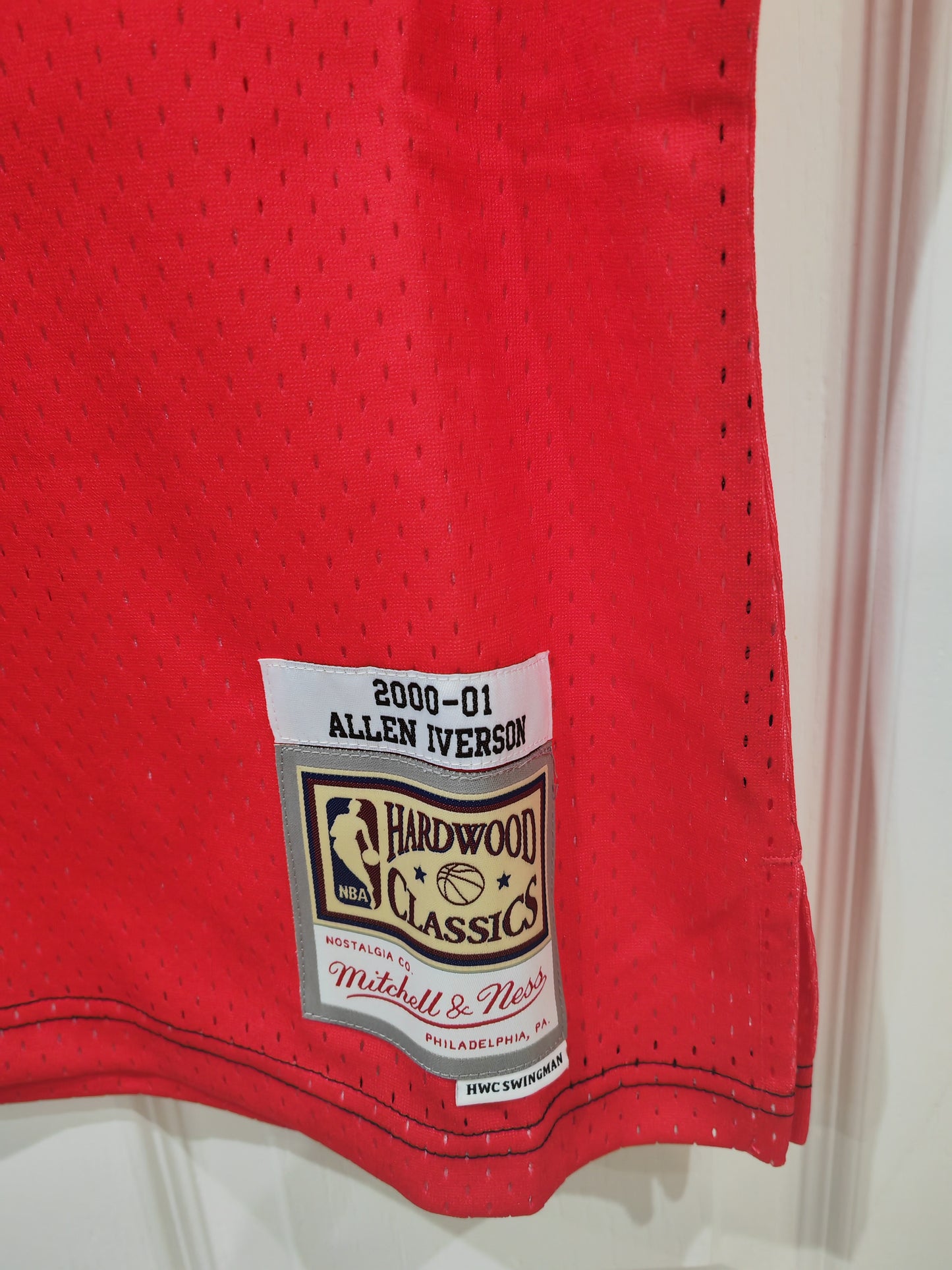 Mitchell & Ness Philadelphia 76ers Split Legacy NBA Jersey, #3 Iverson, Size Medium