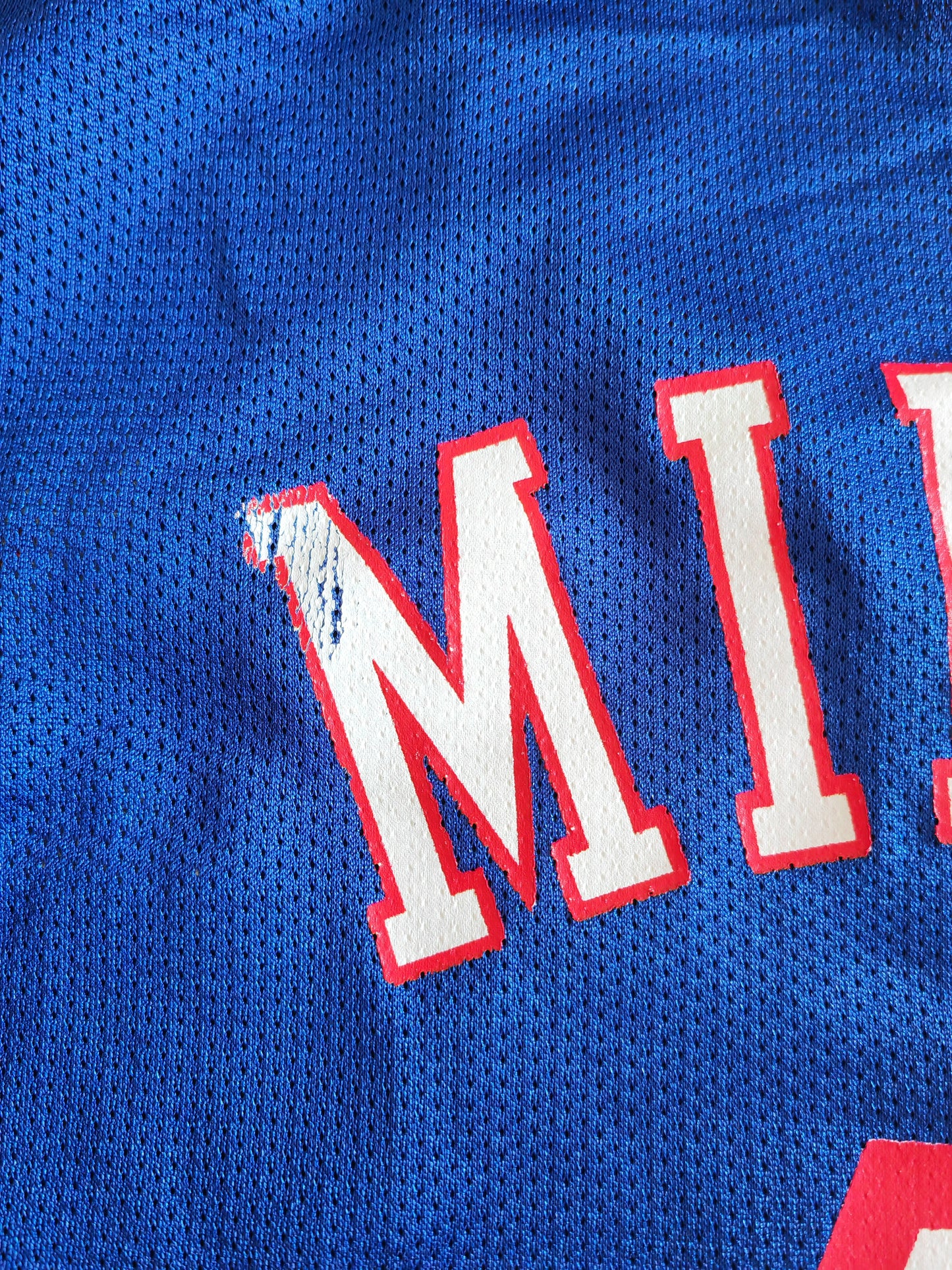 Reebok Philadelphia 76ers NBA Jersey, #7 Miller, Blue, Size XL