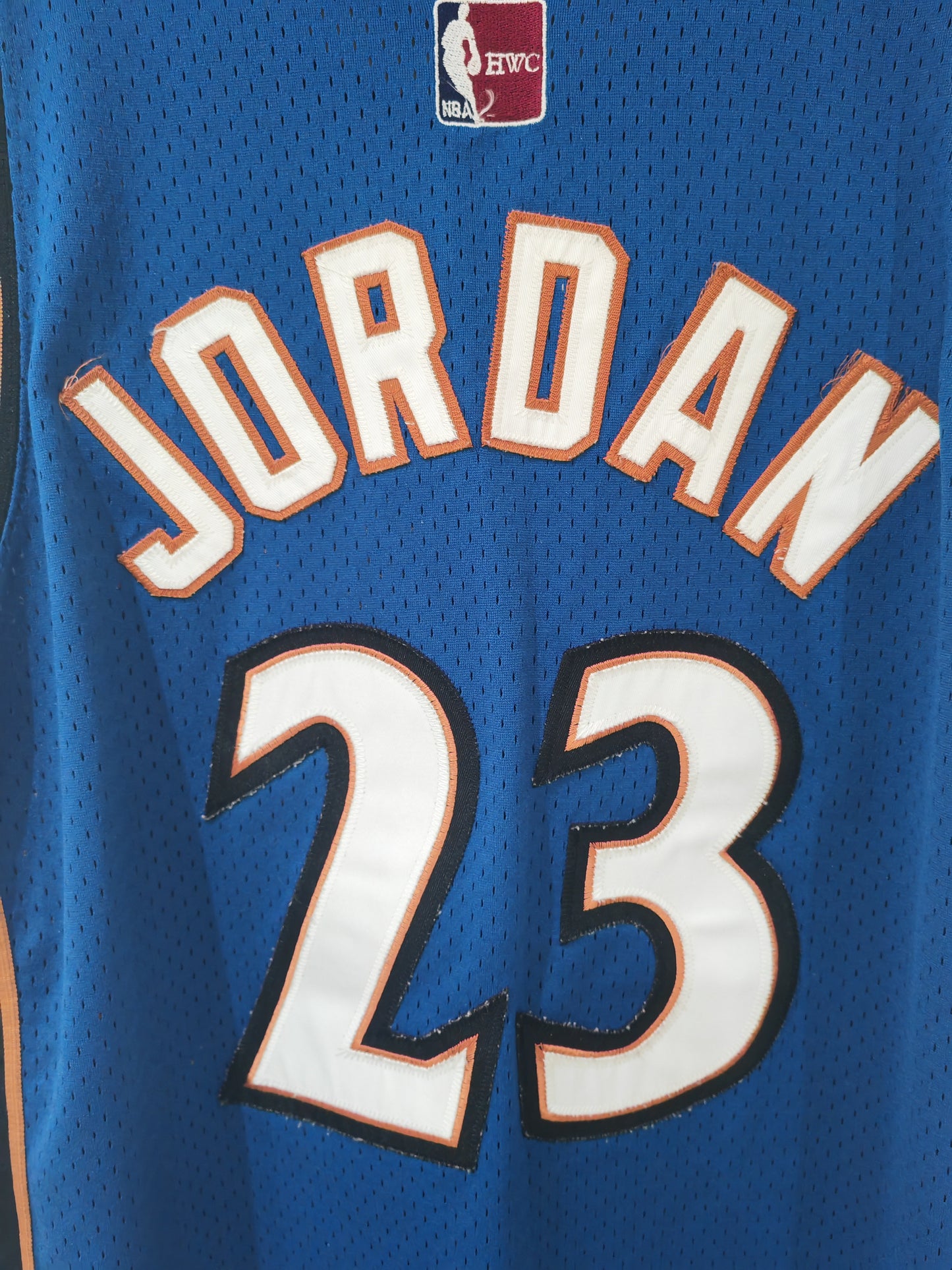 Majestic Hardwood Classics Washington Wizards NBA Jersey, #23 Jordan, Blue, Large