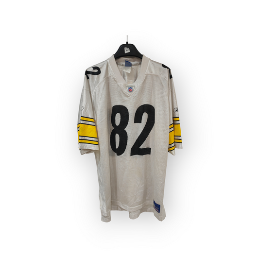 Reebok Pittsburgh Steelers NFL Jersey, #82 Randle El, White, Size XL
