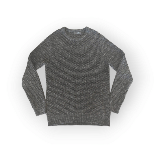 Primark Pullover Jumper, Grey, Size Large