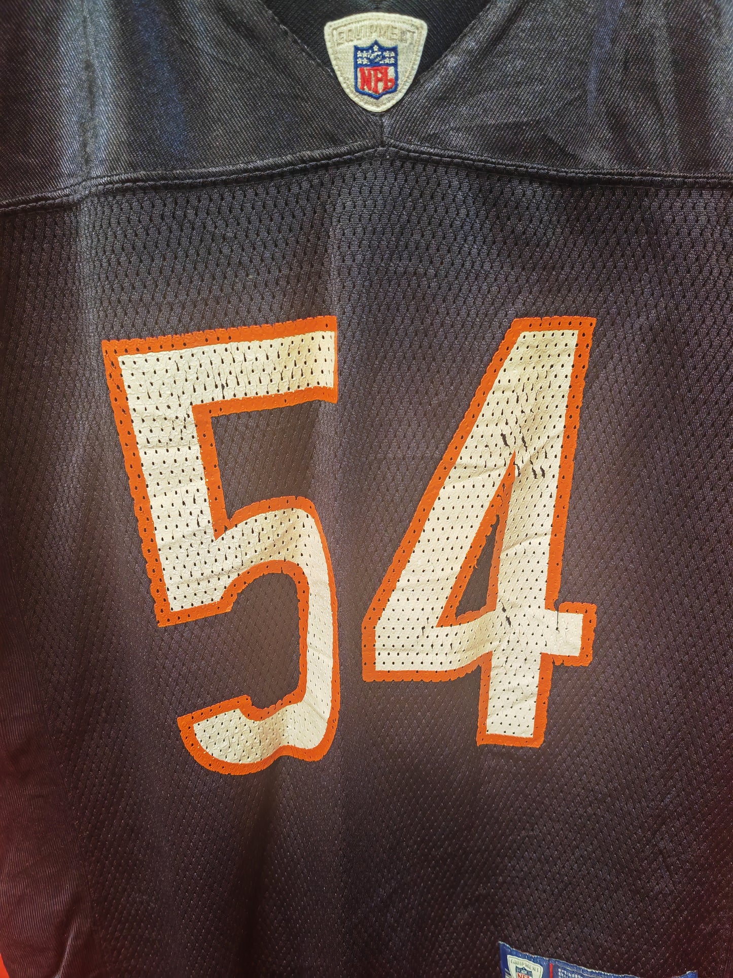 Youth Reebok Chicago Bears NFL Jersey, #54 Urlacher, Navy, Size YL