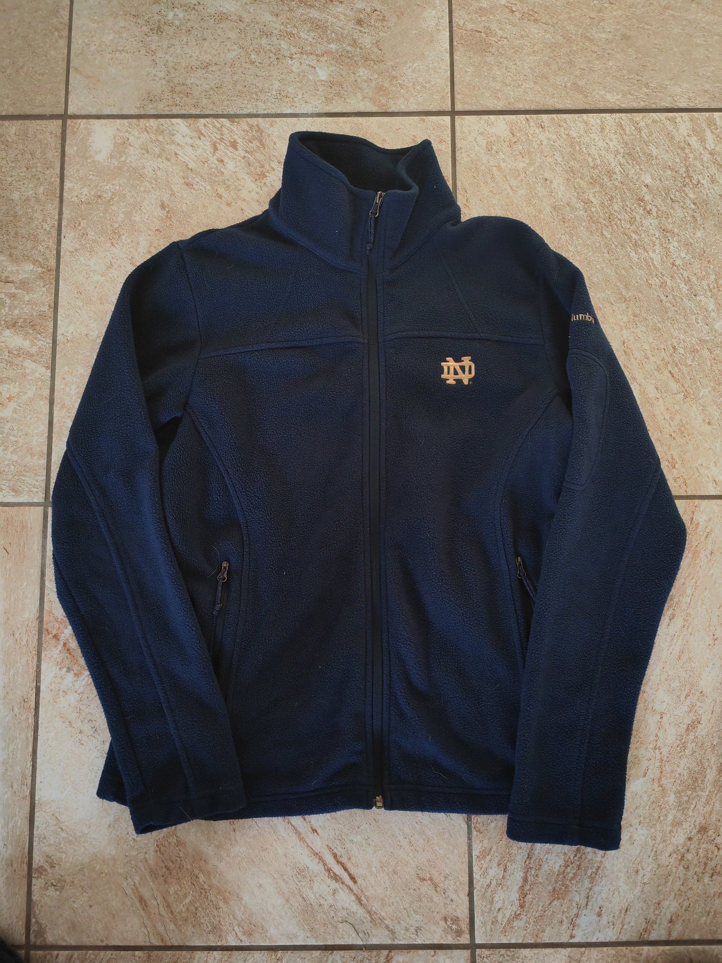 Women's Columbia Sportswear Notre Dame Fighting Irish Full Zip Jumper, Size Medium