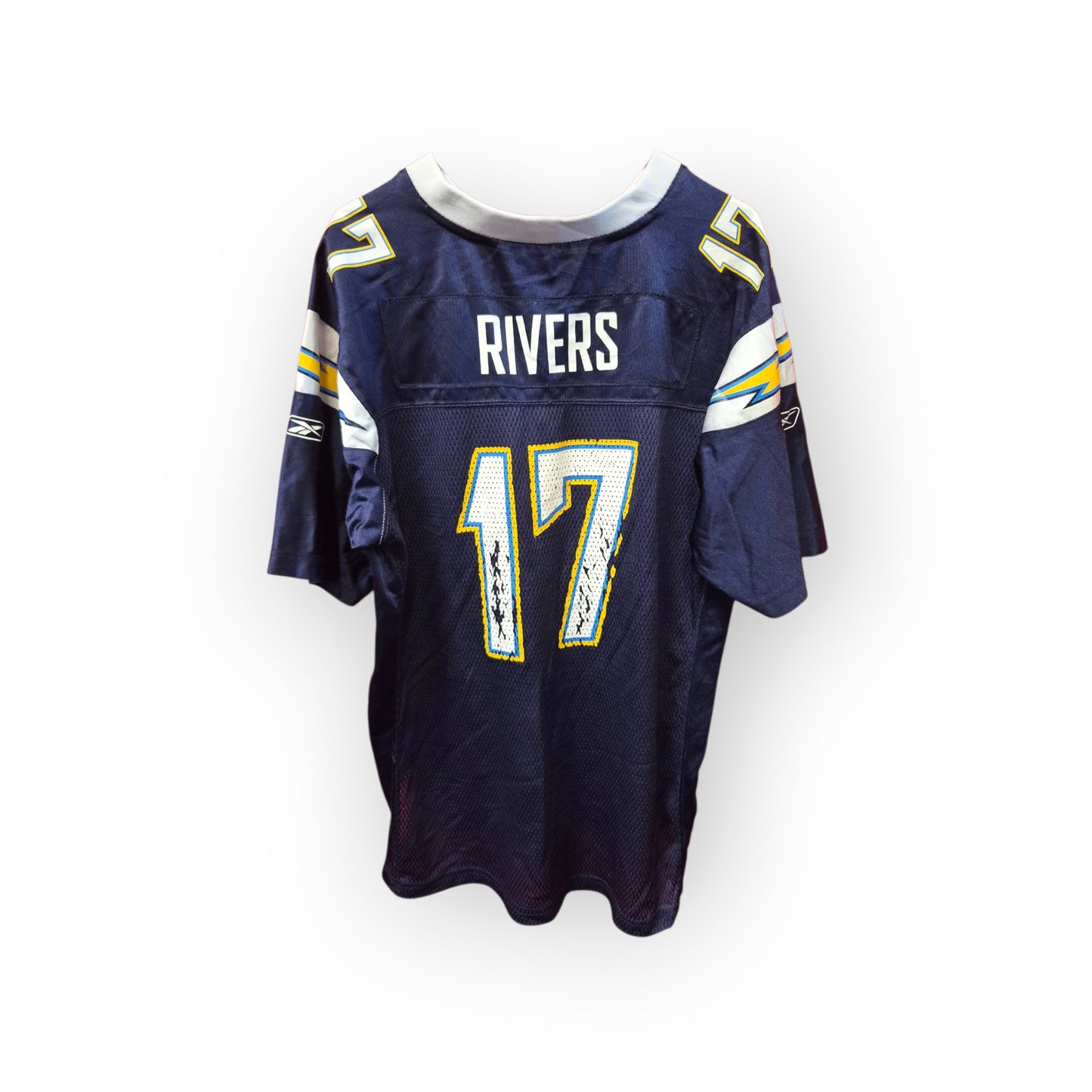 Youth Reebok Los Angeles/San Diego Chargers NFL Jersey, #17 Rivers, Navy, YXL