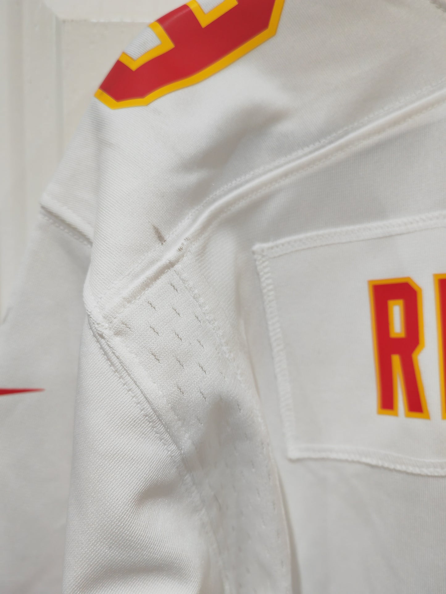 Youth Nike Kansas City Chiefs NFL Jersey, #9 Rees-Zammit, White, Size Youth Large
