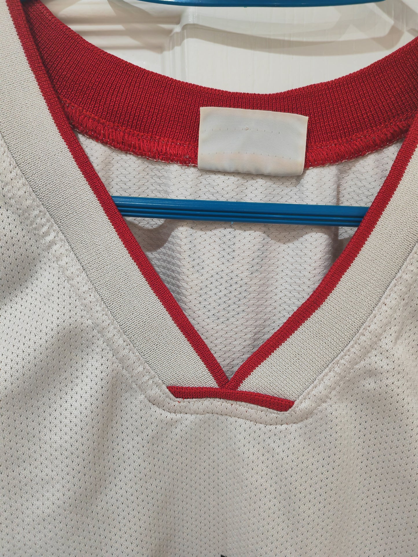 Champion Toronto Raptors NBA Jersey, #7 Bargnani, White, Size Large