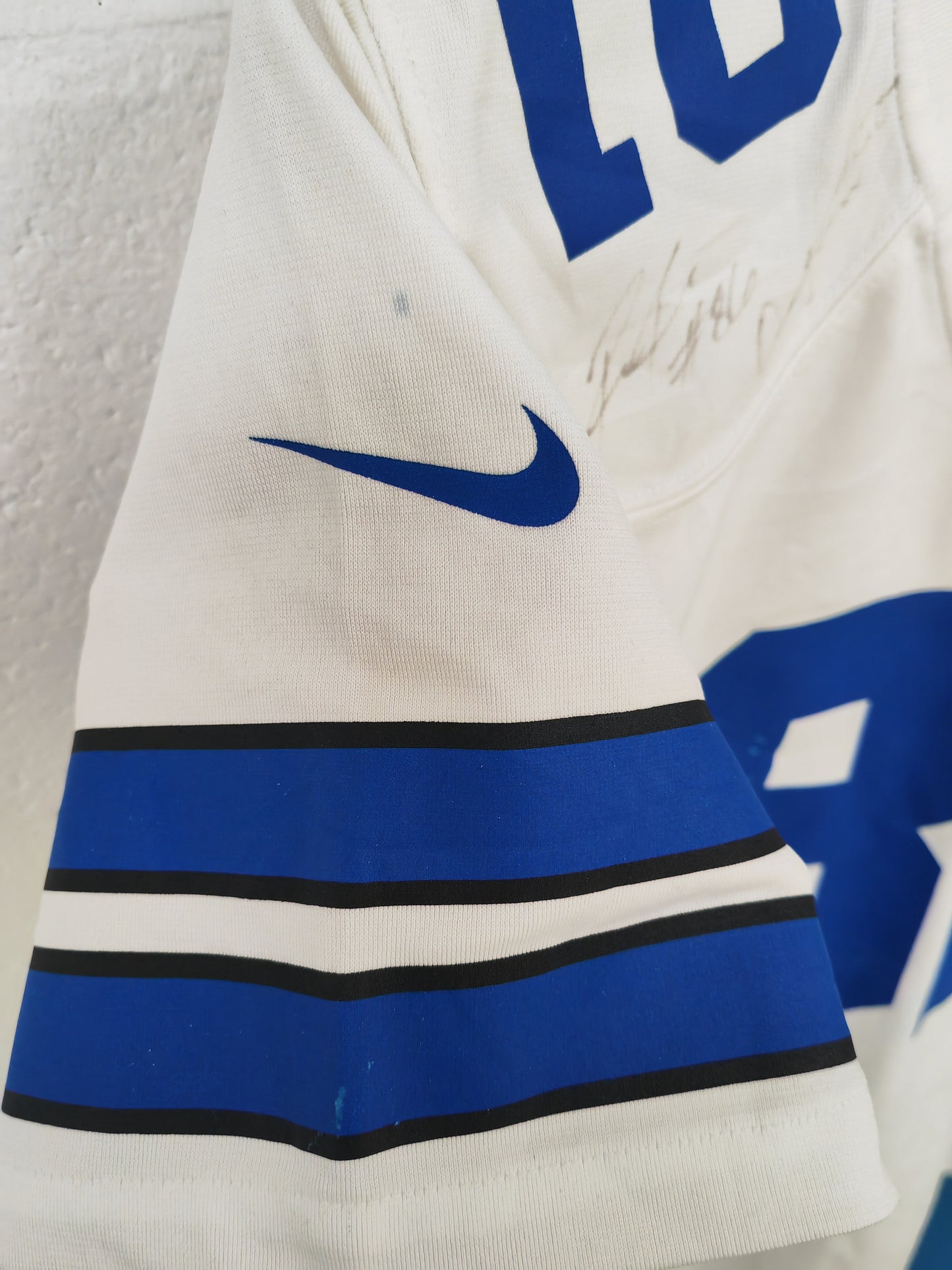 Women's Nike Dallas Cowboys NFL Jersey, #82 Witten, Faint Autographs, Size XL