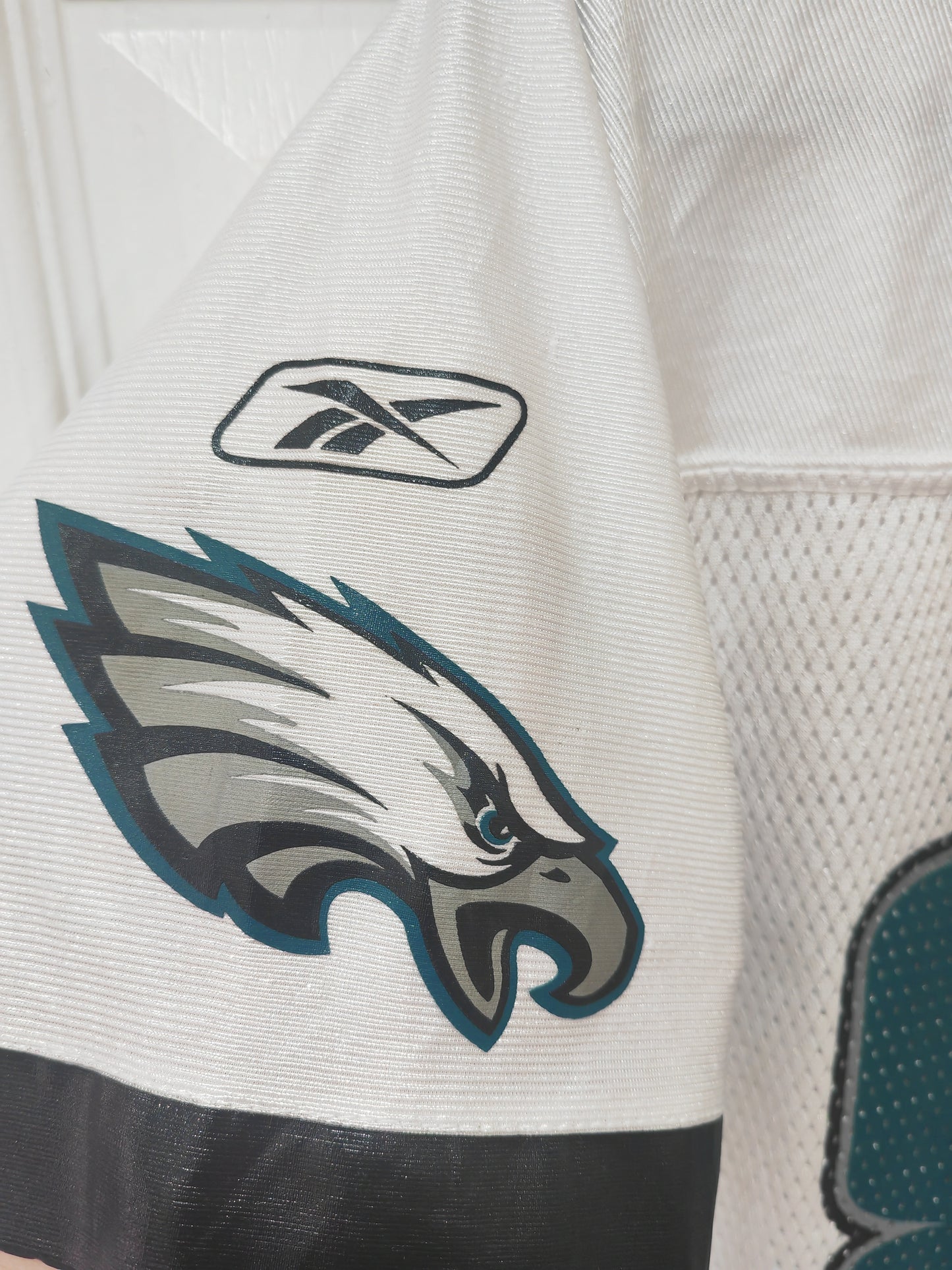Youth Reebok Philadelphia Eagles NFL Jersey, #81 Owens, White, Size YL