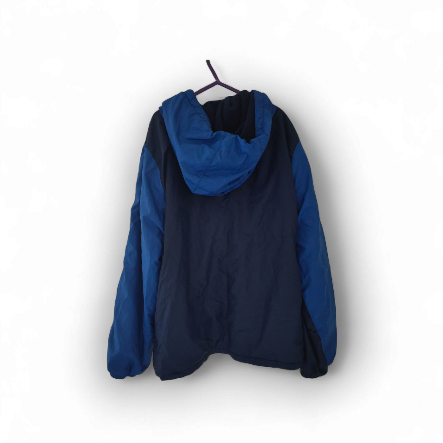 Youth Nike Full Zip Hooded Coat, Navy Blue, Size YL