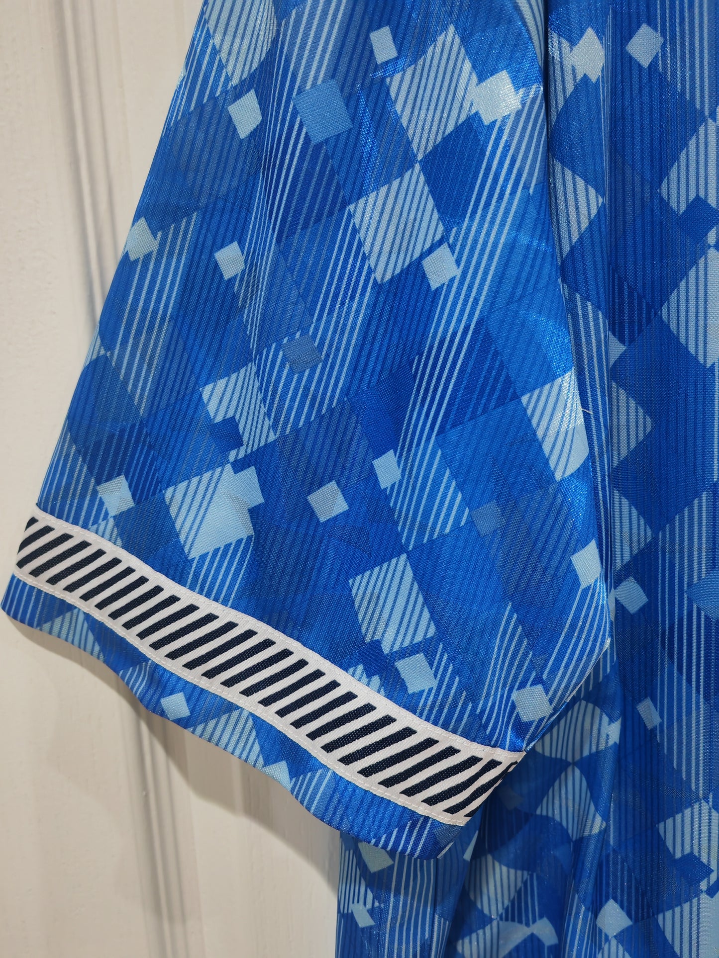 Score Draw 1990-92 England Away Shirt, Blue, Size XL