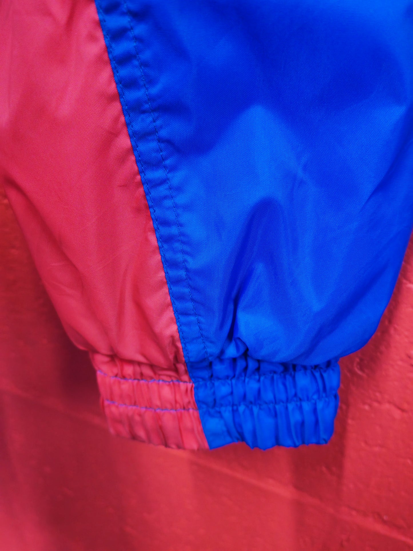 Apex Pro Line New York Giants NFL Full Zip, Hooded Jacket, Blue/Red, Size Medium