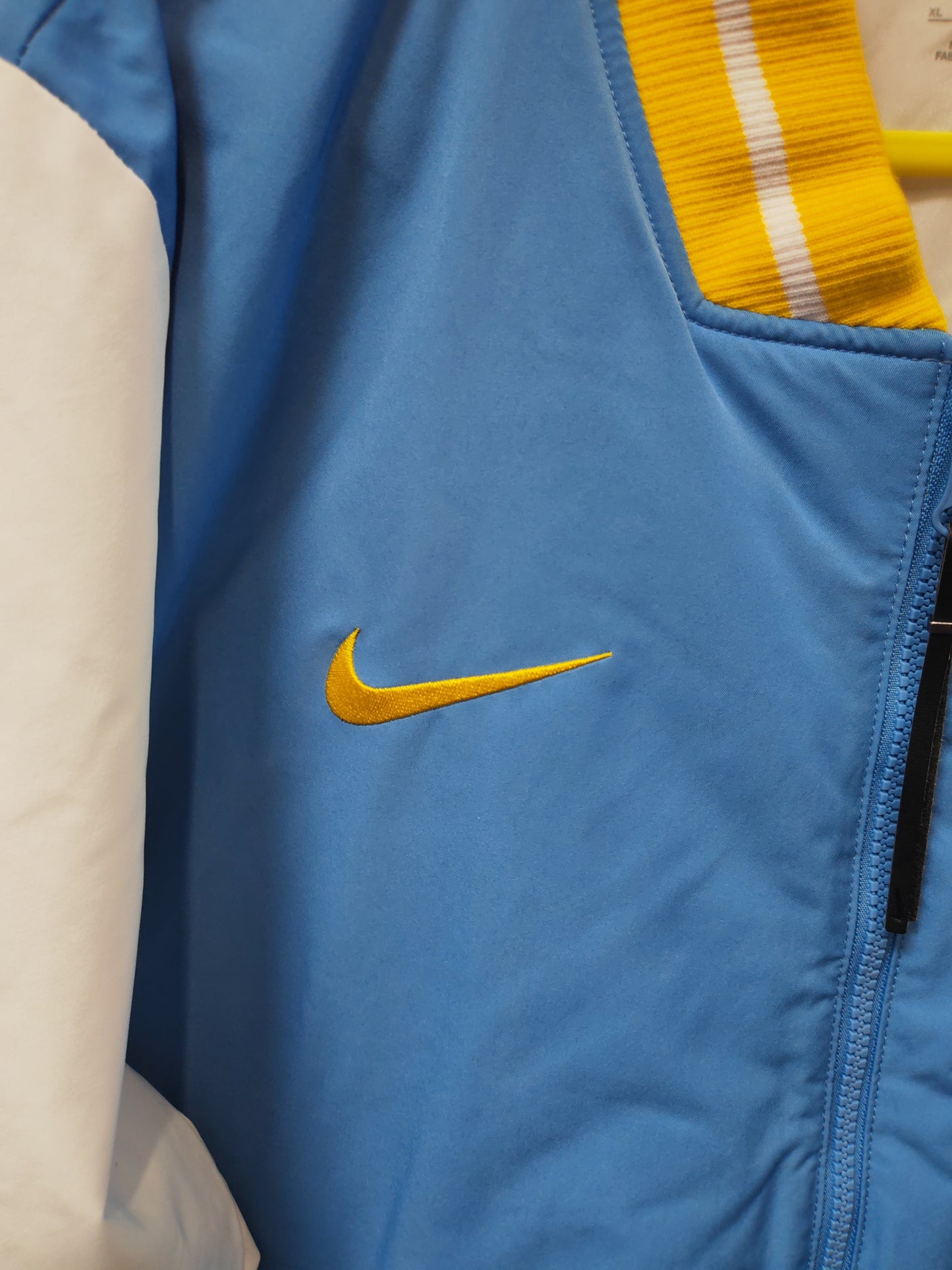 Nike Milwaukee Brewers MLB City Connect Full Zip Sideline Coat, Blue, Size XL