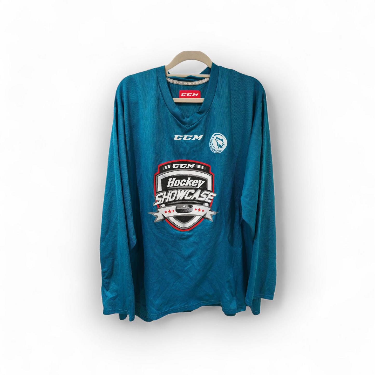 CCM Hockey Showcase Ice Hockey Training Jersey, Turquoise, Size XL