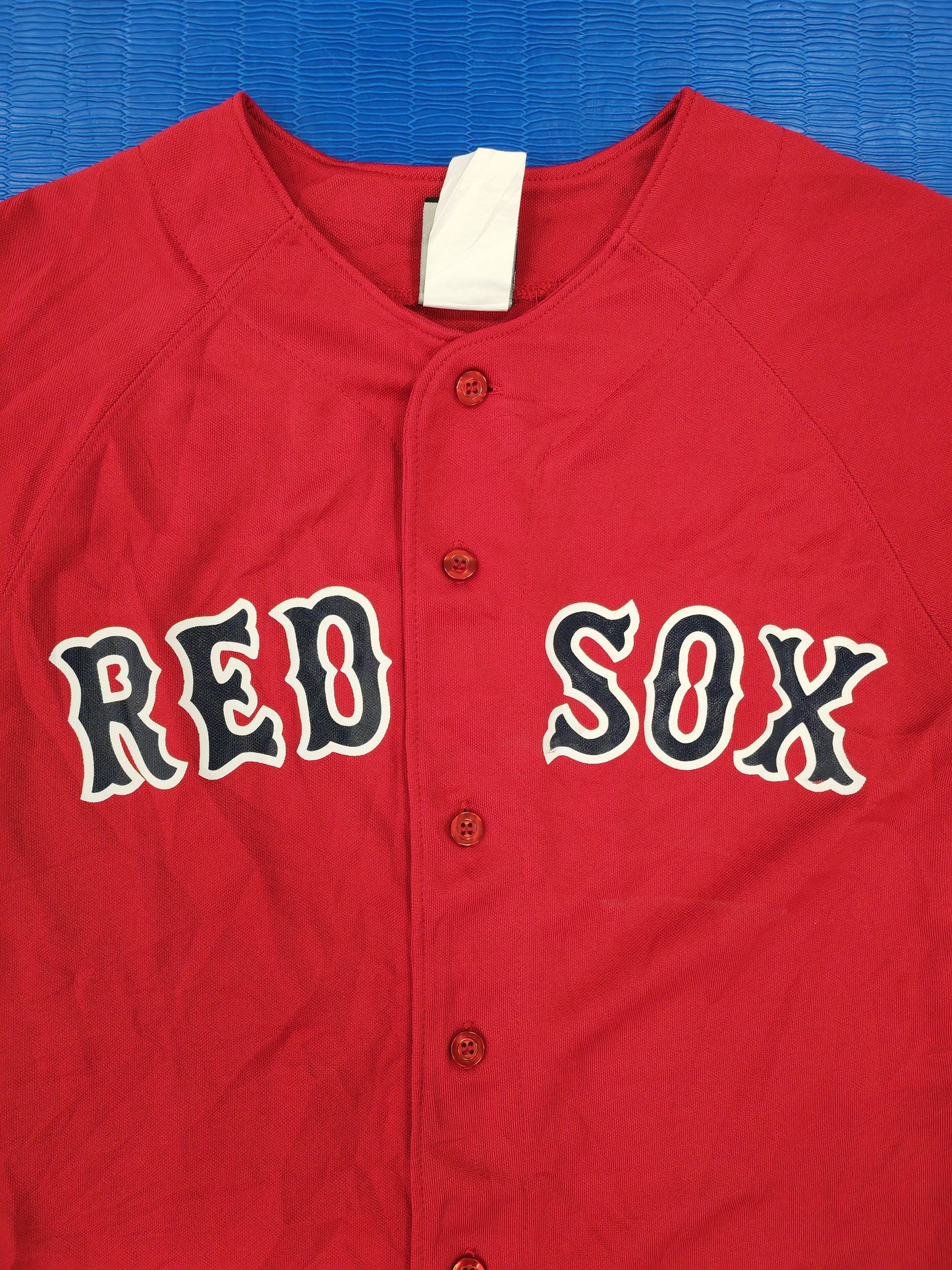 Youth Majestic Boston Red Sox MLB Baseball Jersey, #20 Youkilis, Red, Size YM