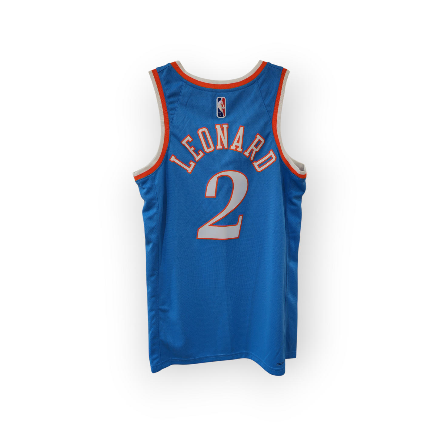 Nike Los Angeles Clippers NBA City Edition Jersey, #2 Leonard, Blue, Size Medium