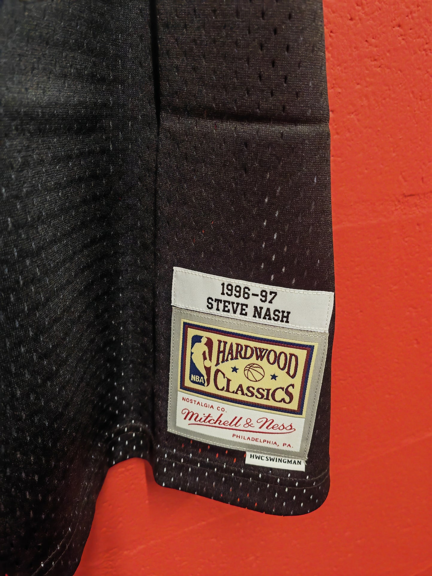 Mitchell & Ness Phoenix Suns 1996/97 Split Jersey, #13 Nash, Purple/Black, XL