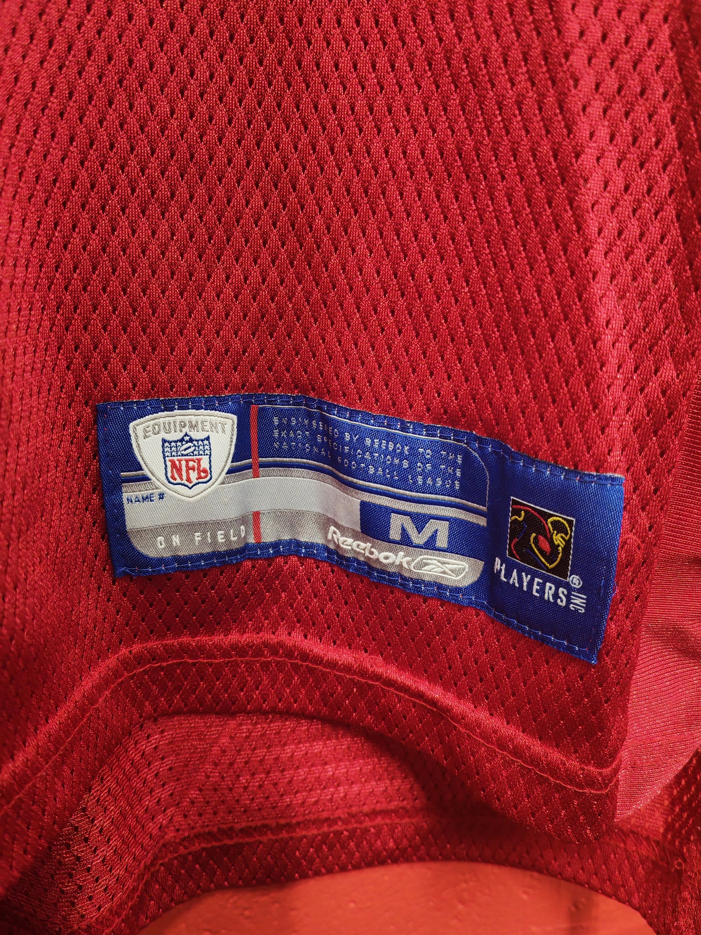 Reebok Atlanta Falcons NFL Jersey, #7 Vick, Red, Size Medium