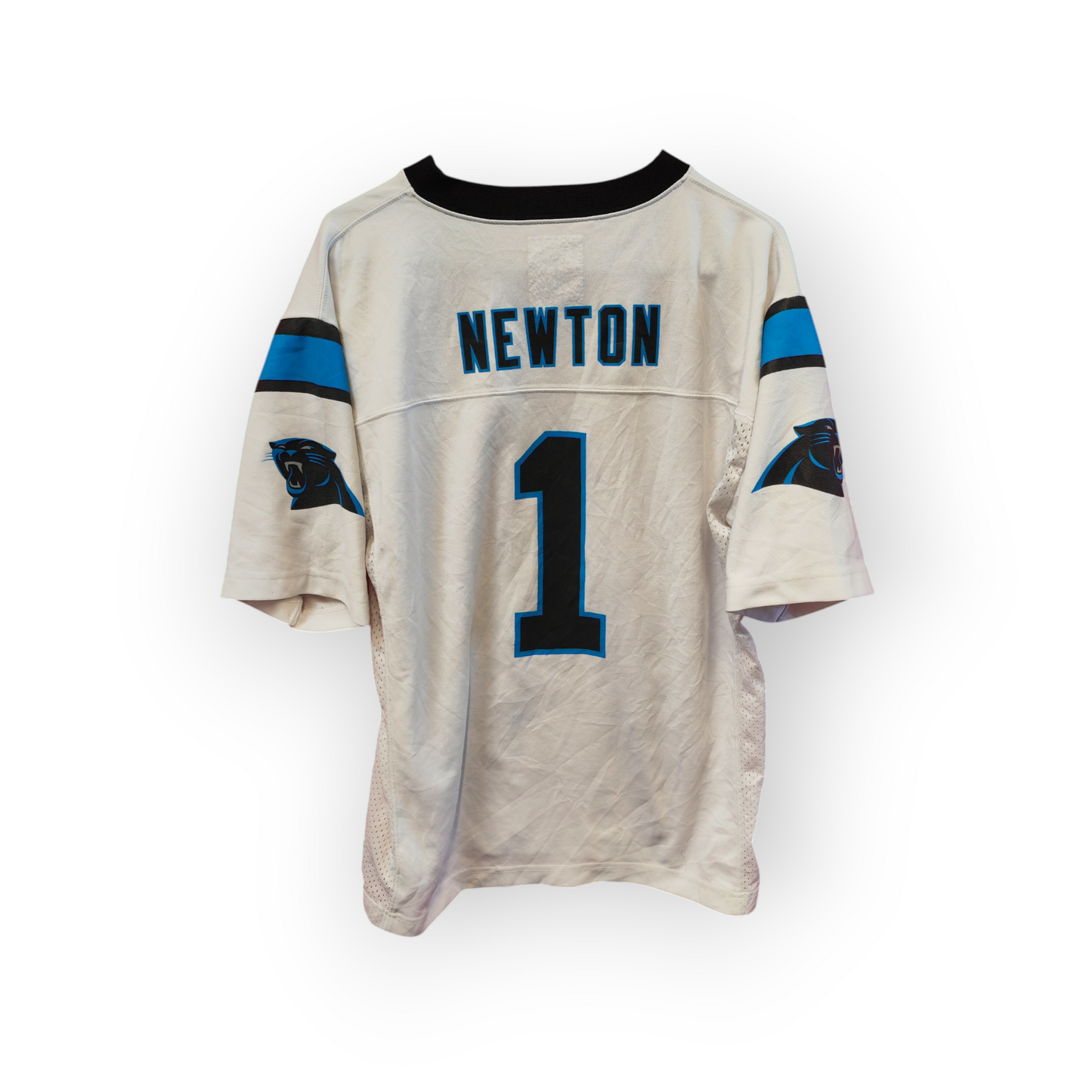 Youth NFL Carolina Panthers Jersey, #1 Newton, White, Size YL