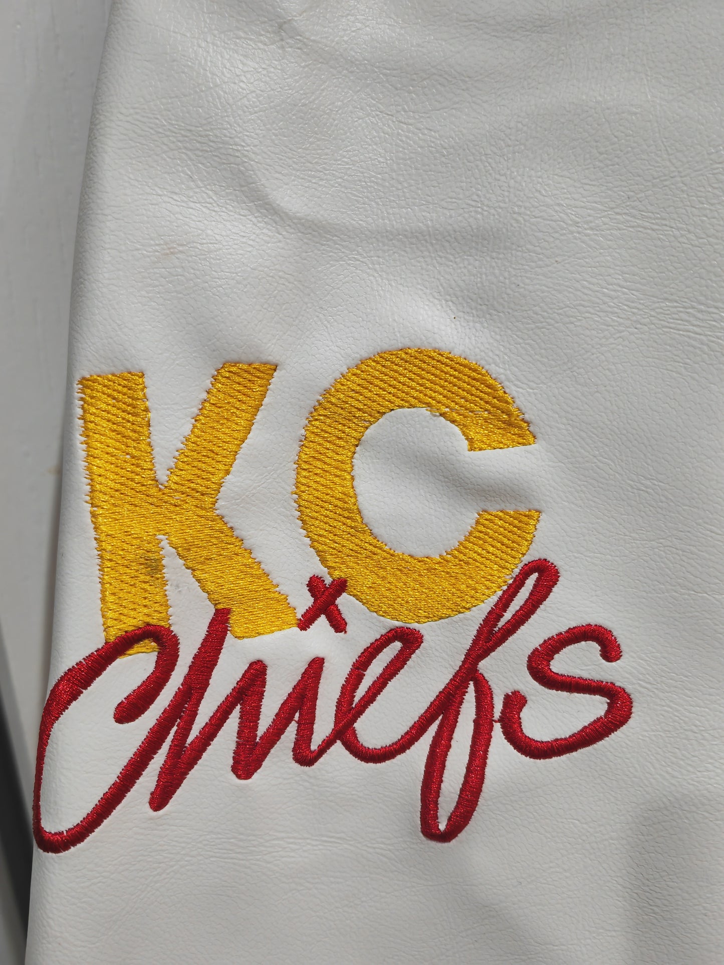 Grind Addict Co Kansas City Chiefs, Kansas City Vs Everybody Letterman Jacket, Local KC Company, Large