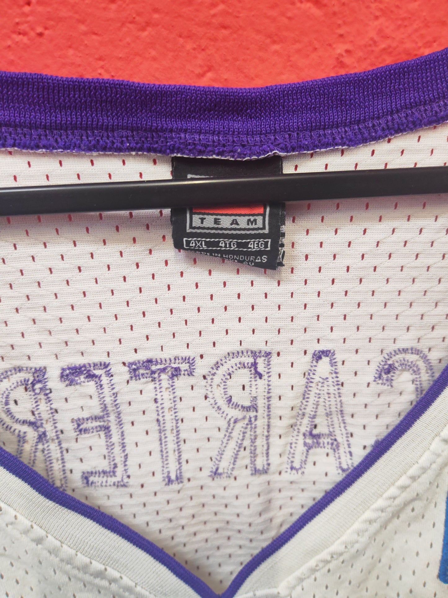 Nike Toronto Raptors NBA Jersey, #15 Carter, White, Size 4XL