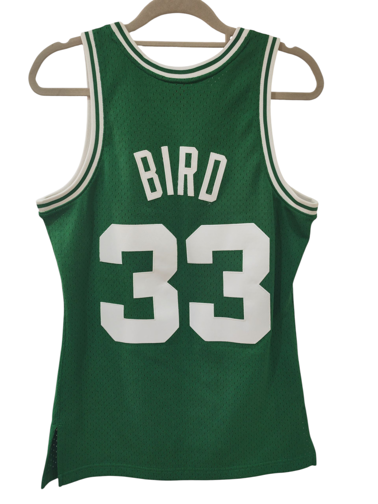Mitchell & Ness Boston Celtics 1985-86 NBA Jersey, #33 Bird, Green, Size Small