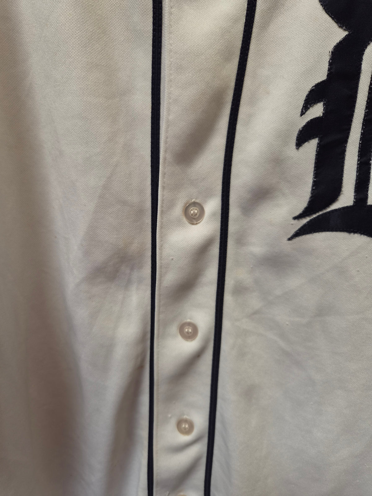 Majestic Detroit Tigers MLB Jersey, White, Size XXL