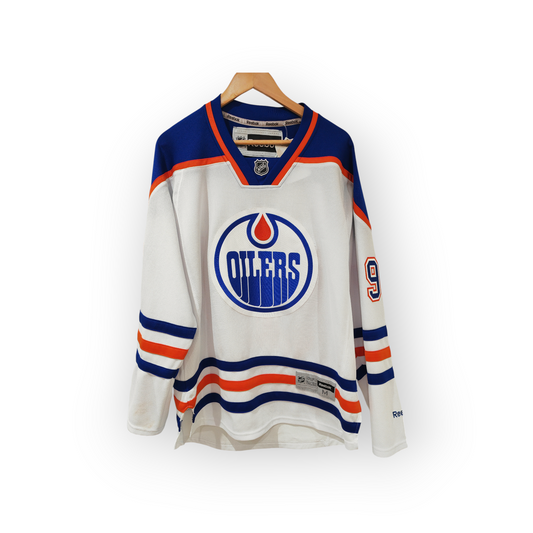 Reebok Edmonton Oilers NHL Hockey Jersey, #97 McDavid (Rookie Season), White, Medium
