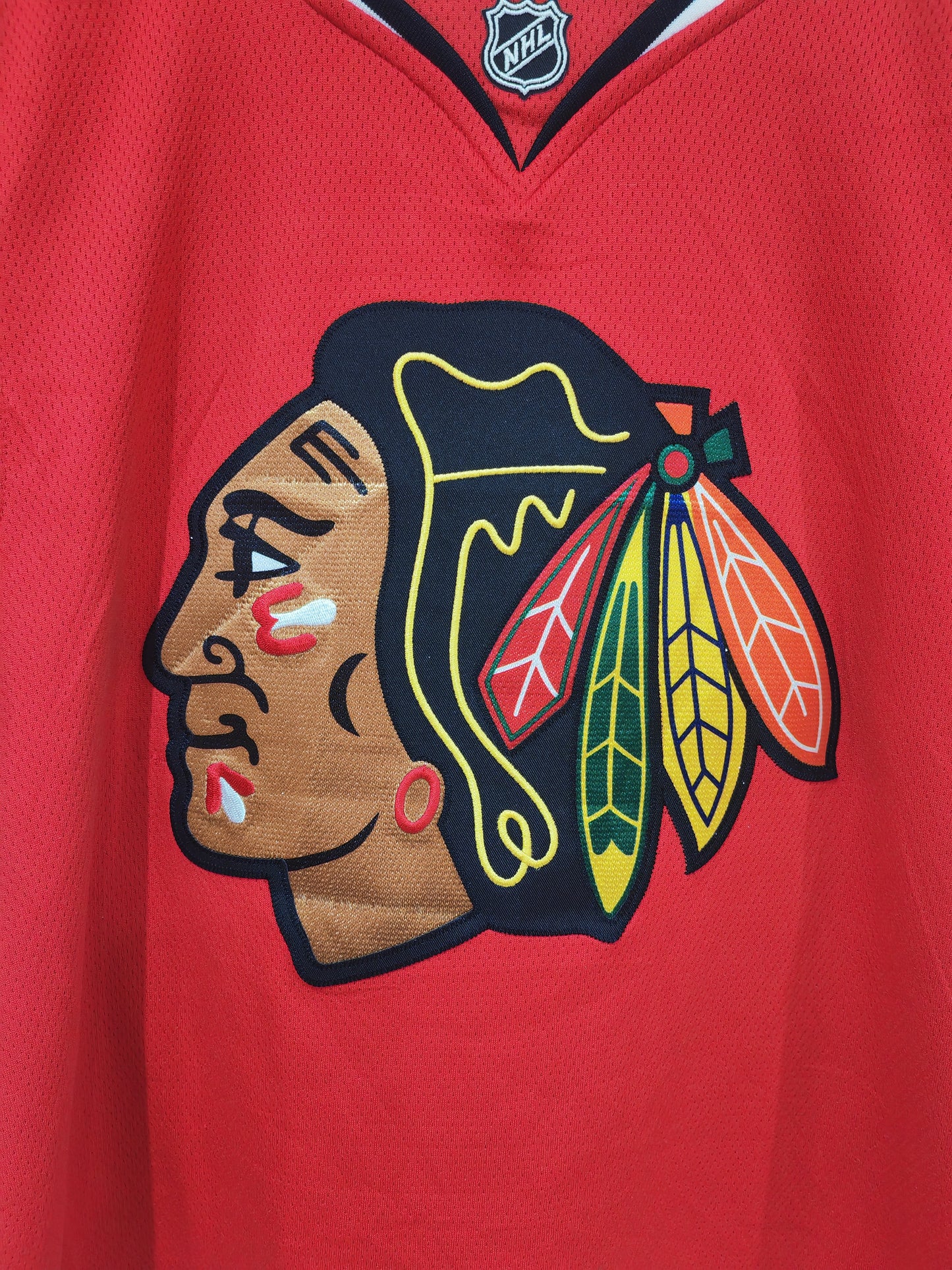 Women's Fanatics Chicago Blackhawks NHL Jersey, #13, Red, Size Small