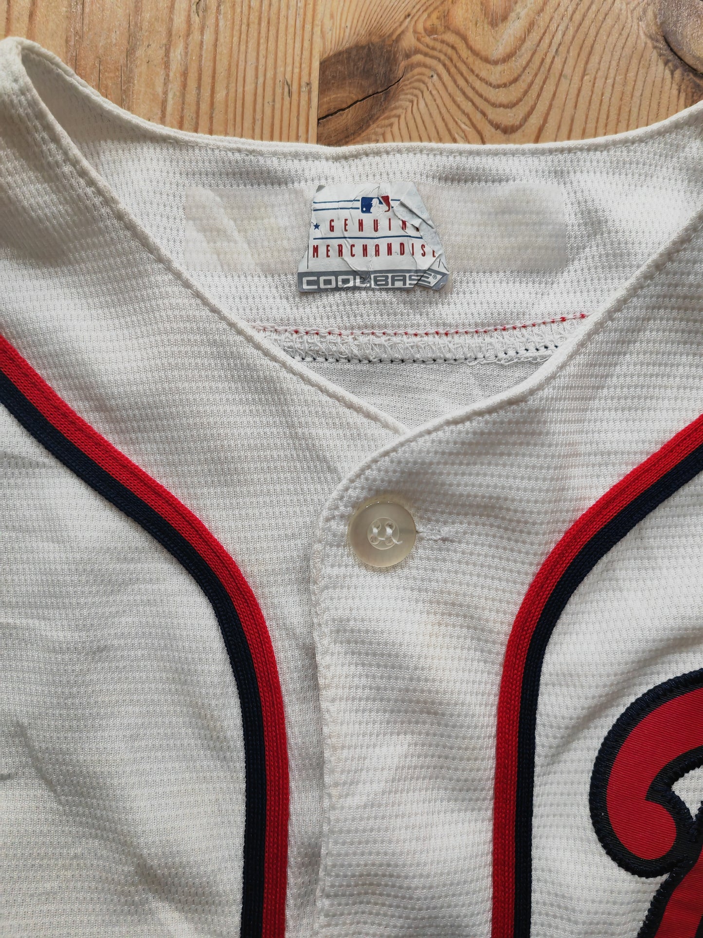 Youth Majestic Washington Nationals MLB Baseball Jersey, White, Size YM 10-12Y