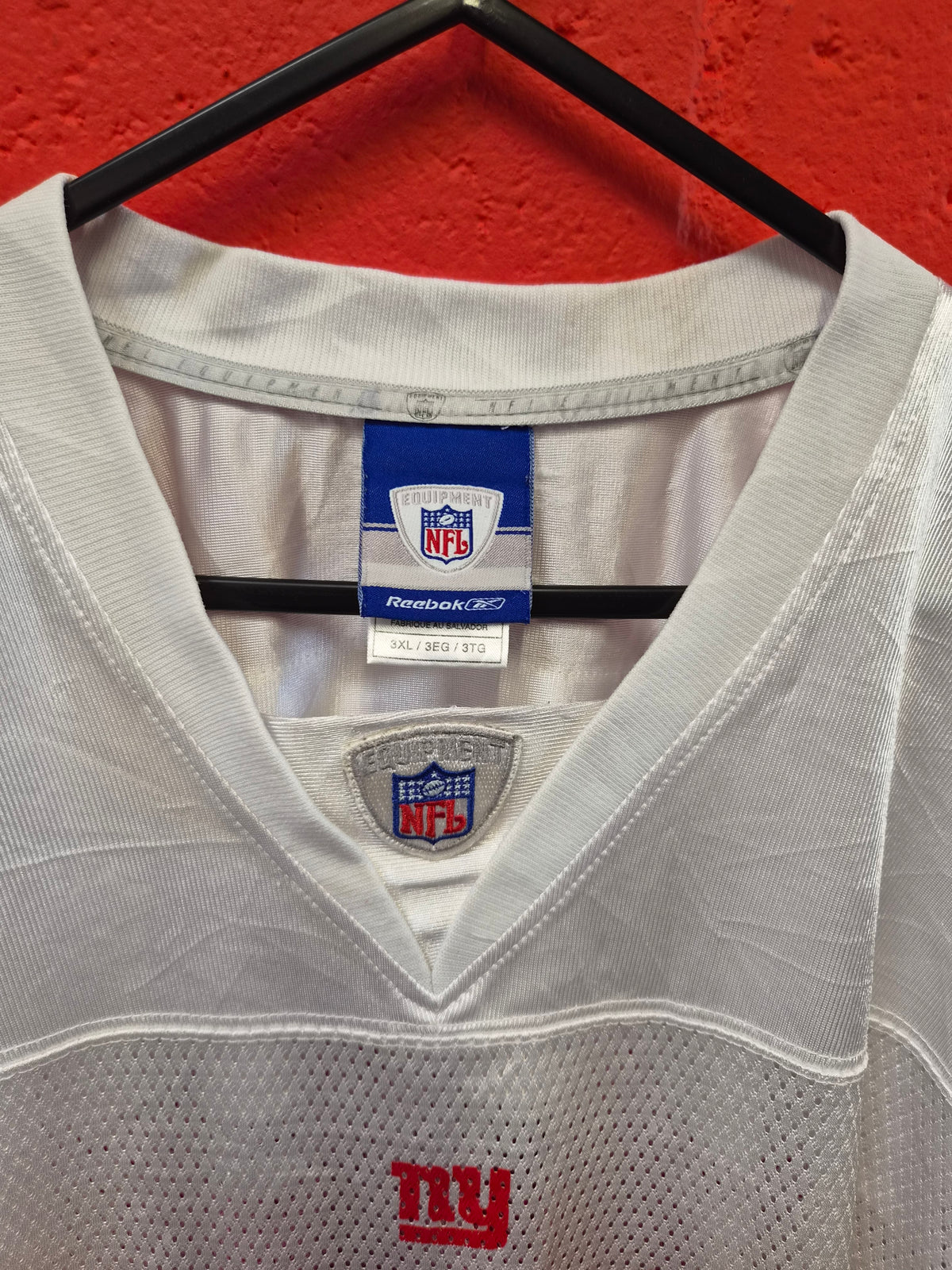 Reebok New York Giants NFL Jersey, #31 Ross, White, Size XXXL