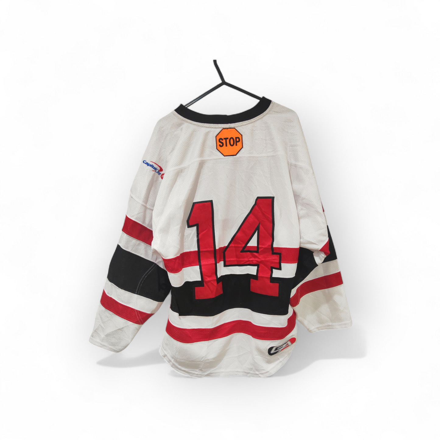 Youth Gemini St. Cloud State University Hockey Jersey, White, Size YXL