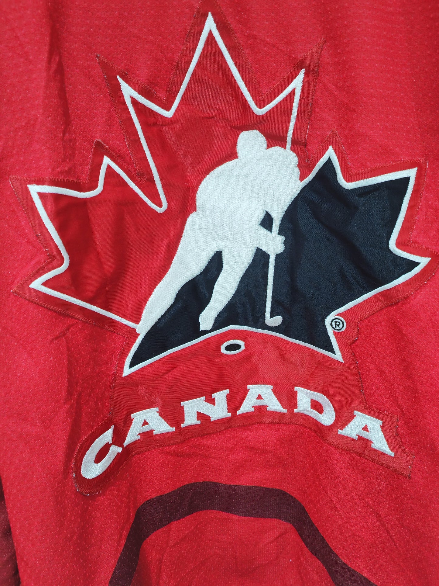 Bauer Team Canada Ice Hockey Jersey, Red, Size 52 XL/XXL