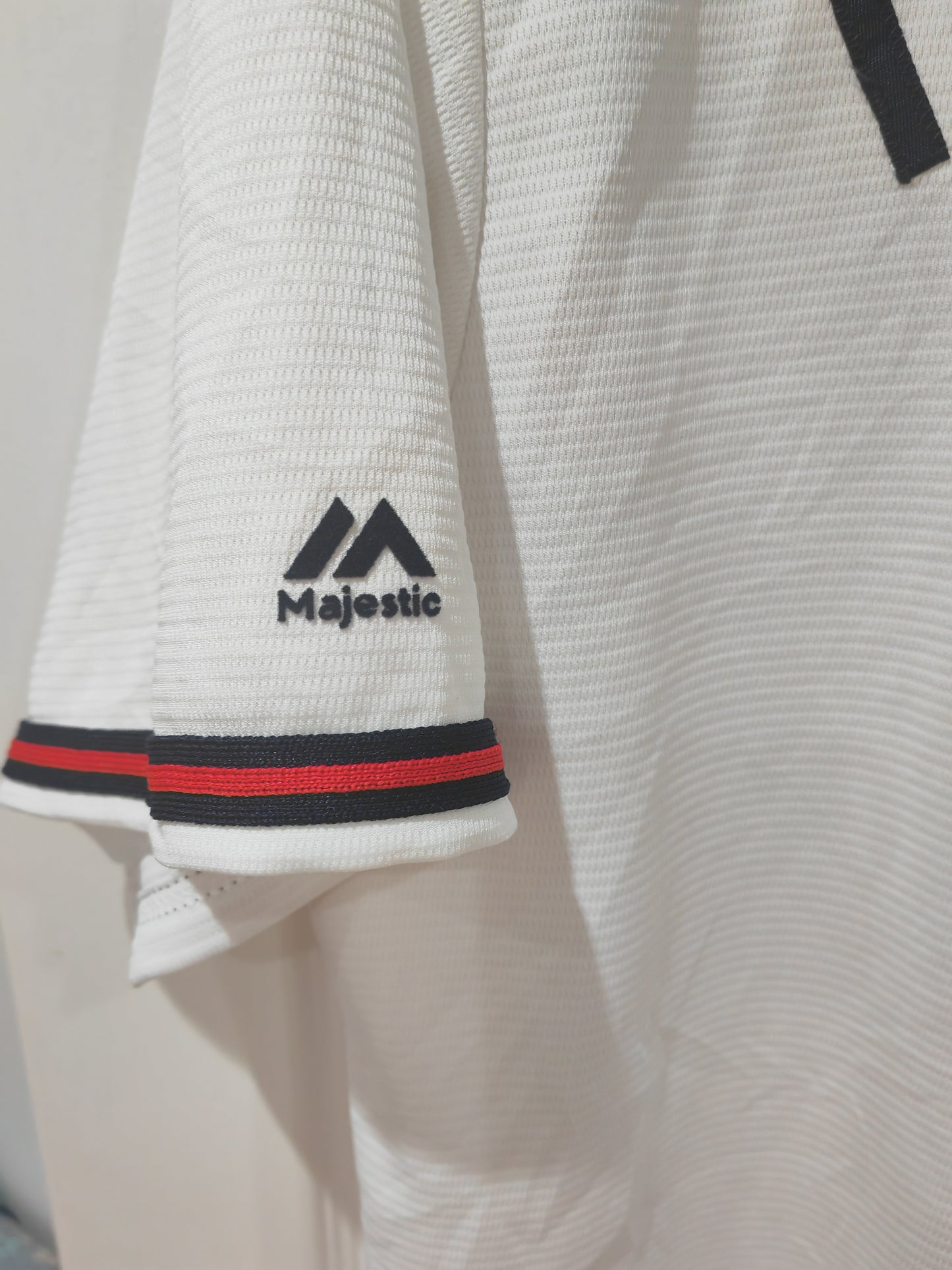 Majestic Atlanta Braves MLB Baseball Jersey, #5 Freeman, White, Size Large