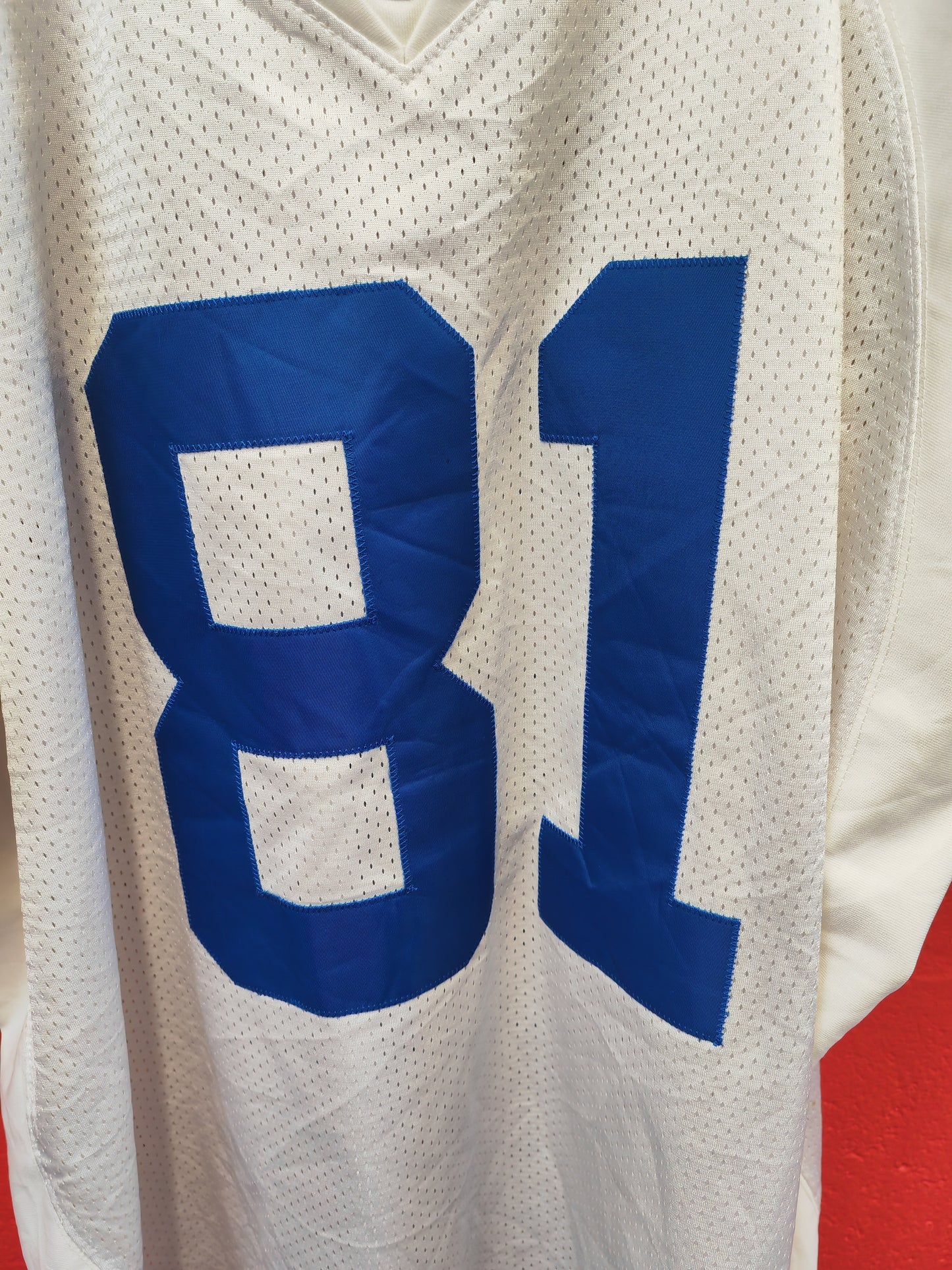 Reebok Dallas Cowboys NFL Jersey, #81 Owens, White/Blue, Size 52 XL/XXL