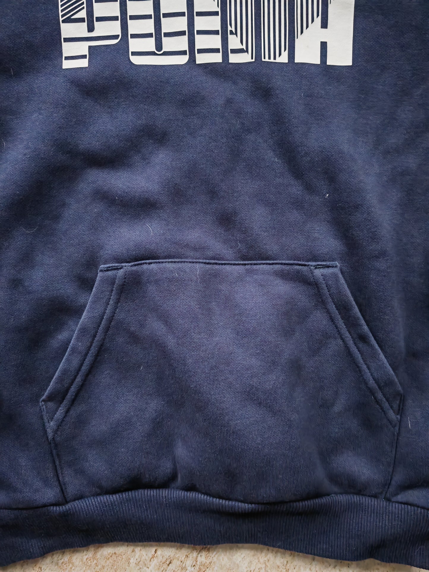 Youth Puma Pullover Hoodie, Navy Blue, Size 9-10 Years
