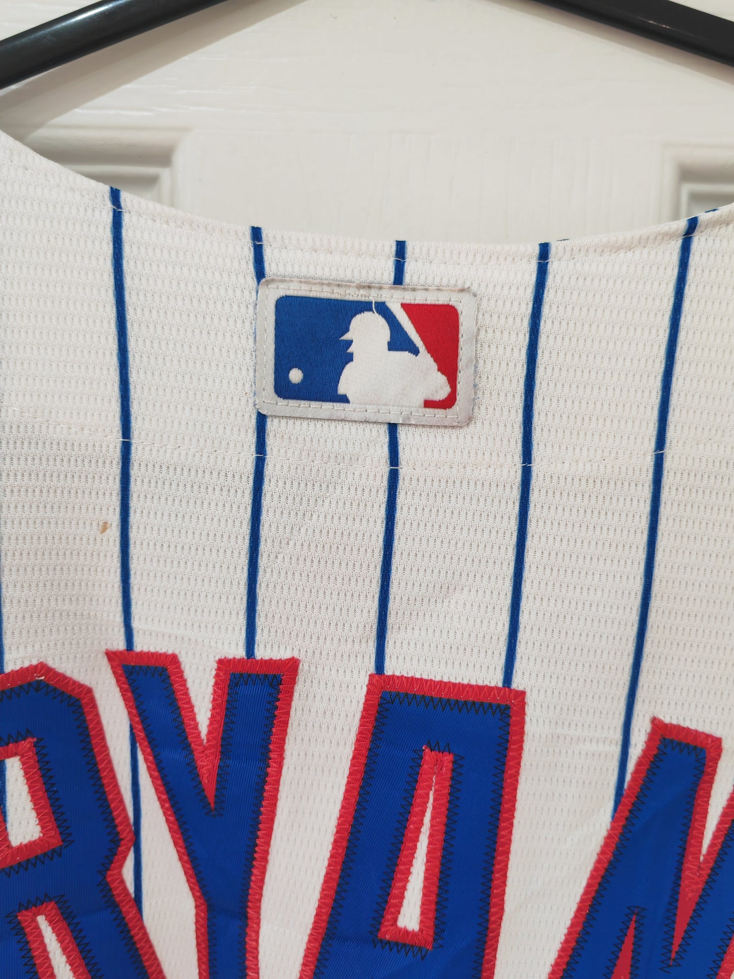 Majestic Chicago Cubs MLB Jersey, #17 Bryant, White, Size XXL