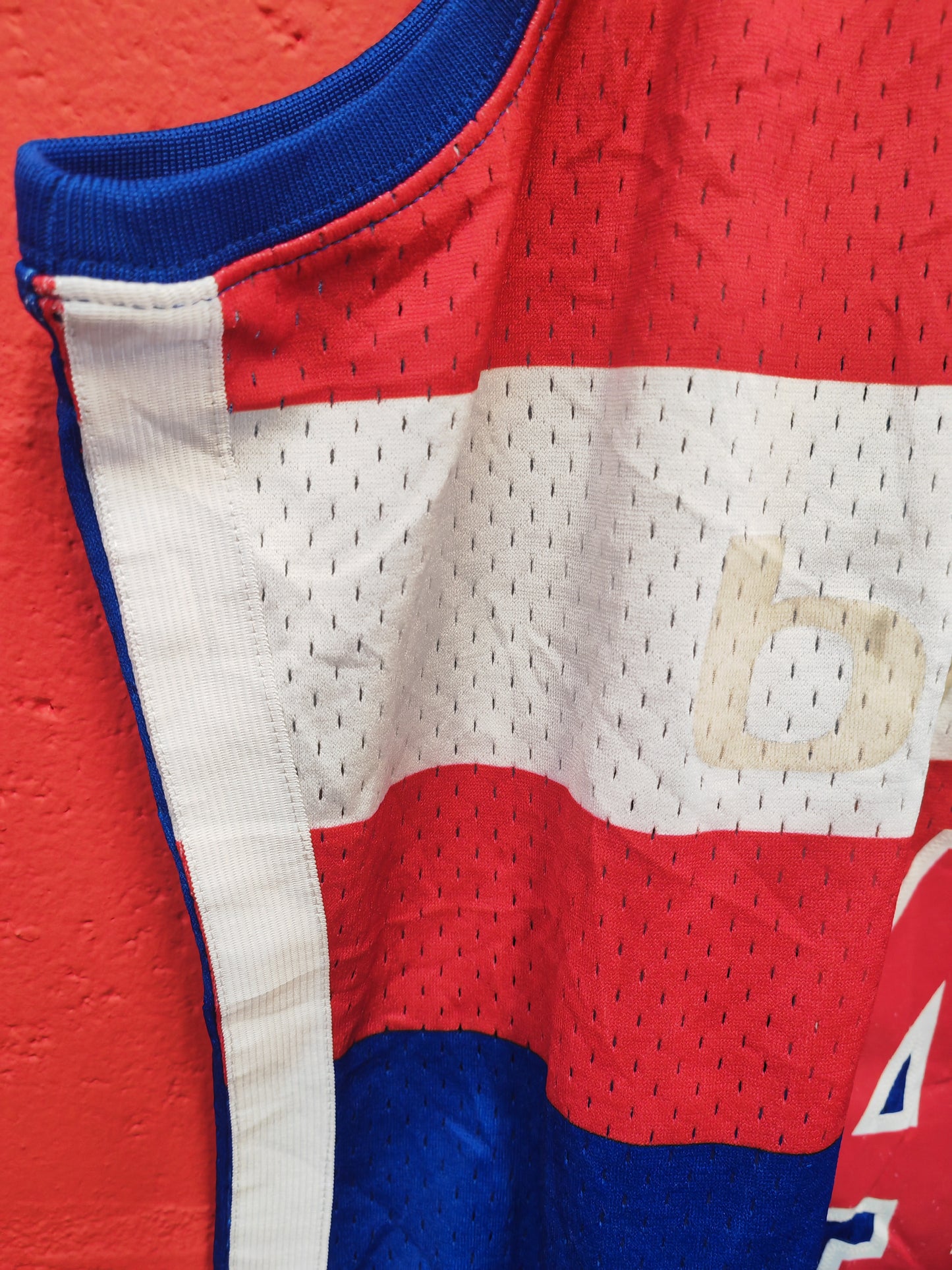 Mitchell & Ness Washington Bullets NBA Jersey, #4 Webber, Size Large