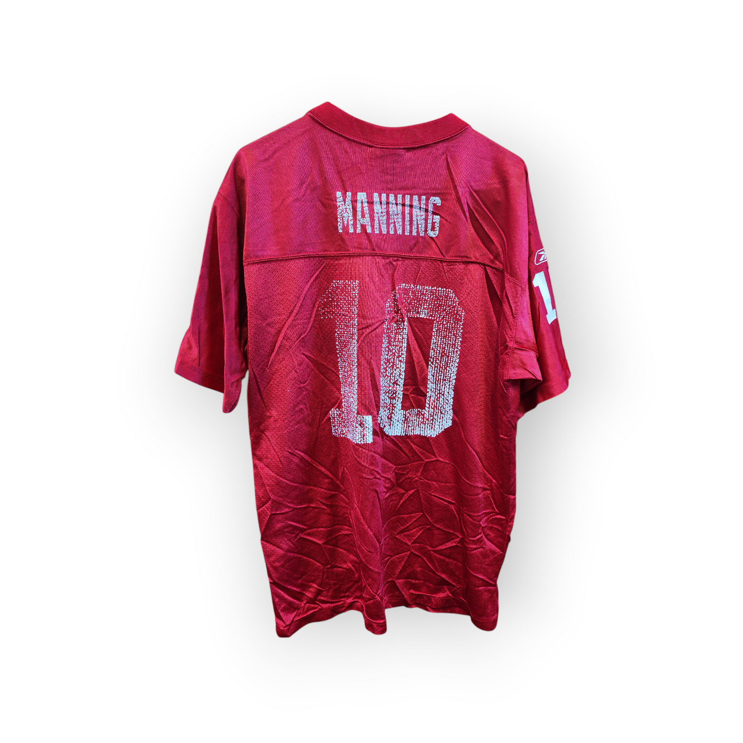 Youth Reebok New York Giants NFL Jersey, #10 Manning, Red, Size YXL